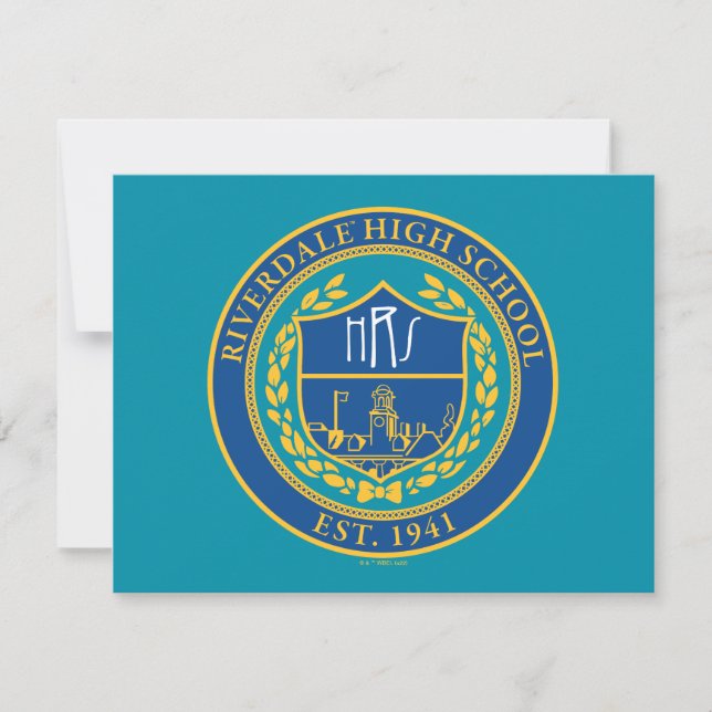 Riverdale High School Seal Note Card (Front)
