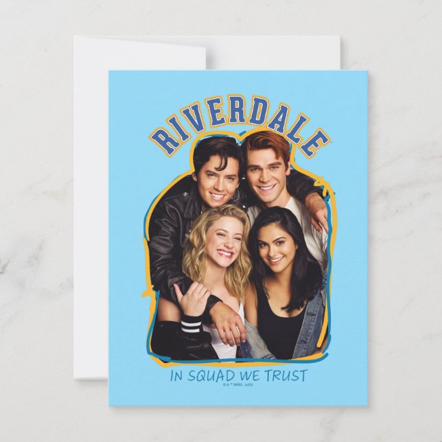 Riverdale - In Squad We Trust Note Card (Front)
