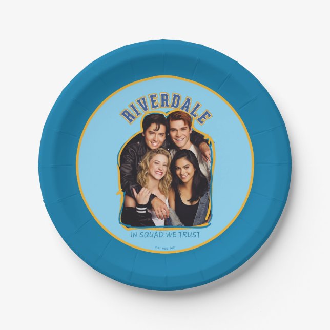 Riverdale - In Squad We Trust Paper Plates (Front)