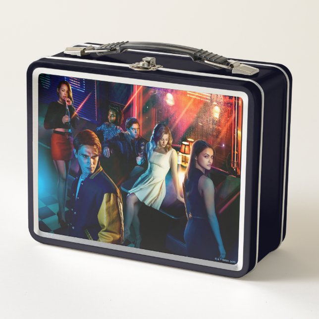 Riverdale Inside Pop's Diner Poster Metal Lunch Box (Front)