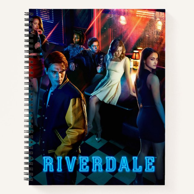 Riverdale Inside Pop's Diner Poster Notebook (Front)