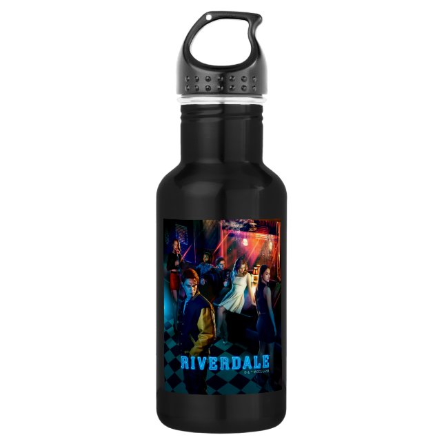 Riverdale Inside Pop's Diner Poster Stainless Steel Water Bottle (Front)