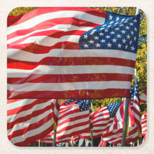 Riverdale, New York, USA. Wine country Square Paper Coaster