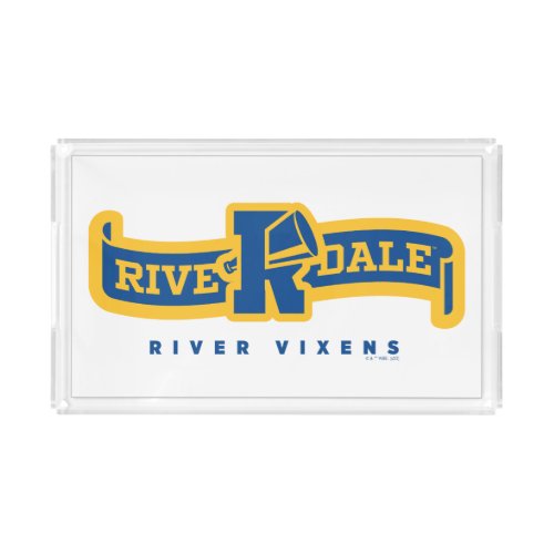 Riverdale River Vixens Banner Acrylic Tray