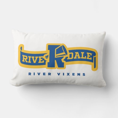 Riverdale River Vixens Banner Lumbar Pillow