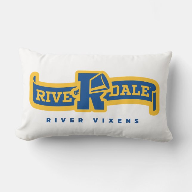 Riverdale River Vixens Banner Lumbar Pillow (Front)