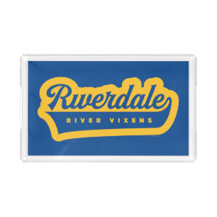 Riverdale River Vixens Logo Acrylic Tray