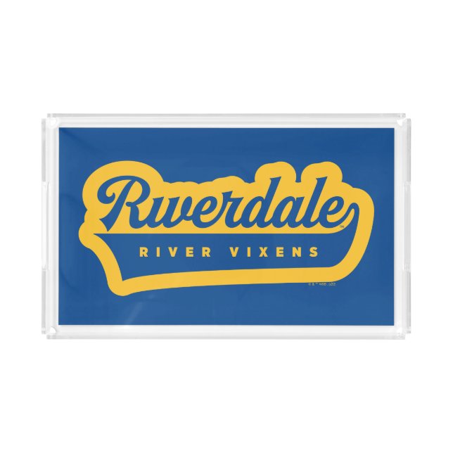 Riverdale River Vixens Logo Acrylic Tray (Front)