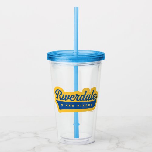 Riverdale River Vixens Logo Acrylic Tumbler