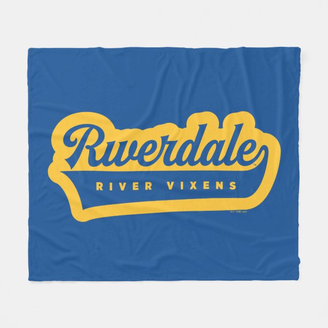 Riverdale River Vixens Logo Fleece Blanket (Front (Horizontal))