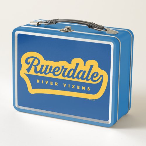 Riverdale River Vixens Logo Metal Lunch Box