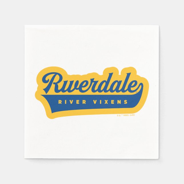 Riverdale River Vixens Logo Napkins (Front)