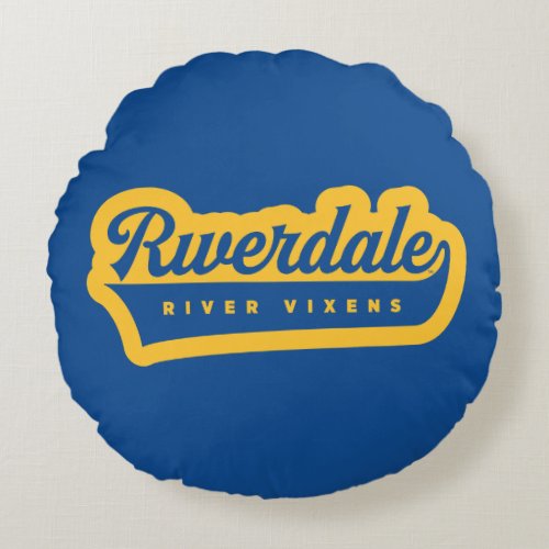 Riverdale River Vixens Logo Round Pillow