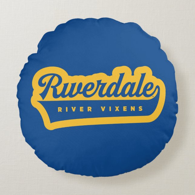 Riverdale River Vixens Logo Round Pillow (Front)