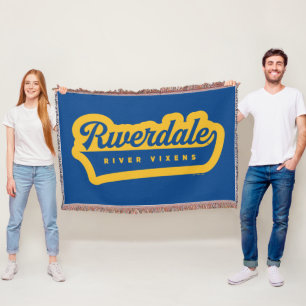 Riverdale River Vixens Logo Throw Blanket
