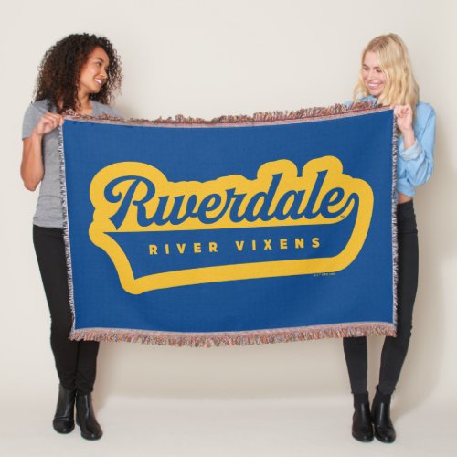 Riverdale River Vixens Logo Throw Blanket