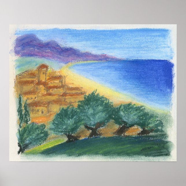 Riveria dream - Framable Poster (Front)