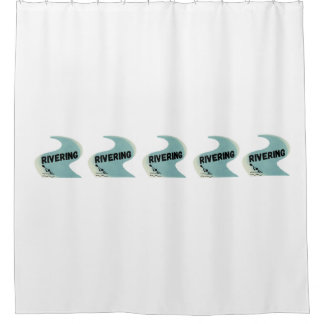 Rivering Shower Curtain