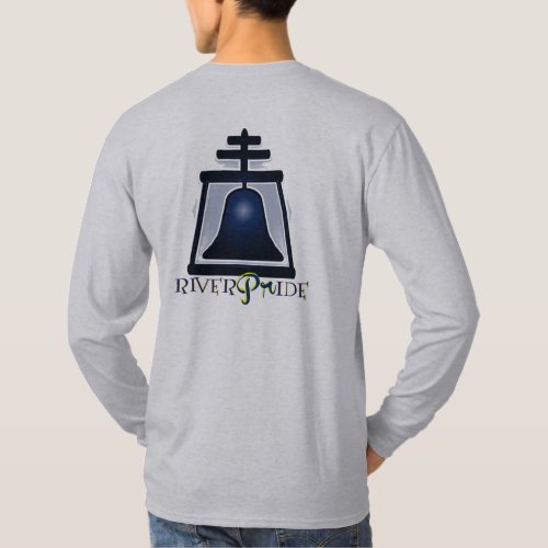 RiverPride _ Riverside CA _ Back  Front Design T_Shirt