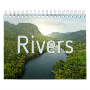 Rivers Collection Wall Calendar