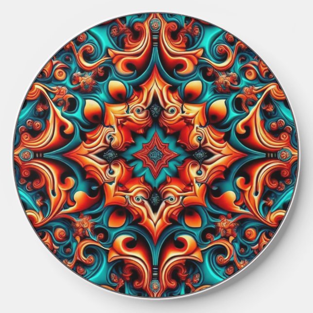 Rivers Flow - Wireless Phone Charger (Front)