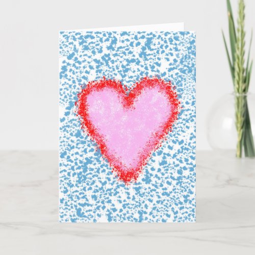 Rivers Heart Valentineâs Day Card