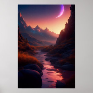 River's Lunar Dance Poster