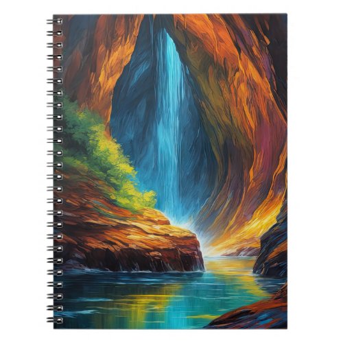 Rivers Path Majestic Cave Notebook