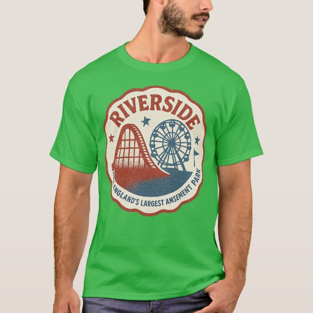 Riverside Amusement Park - Agawam, MA T-Shirt (Front)
