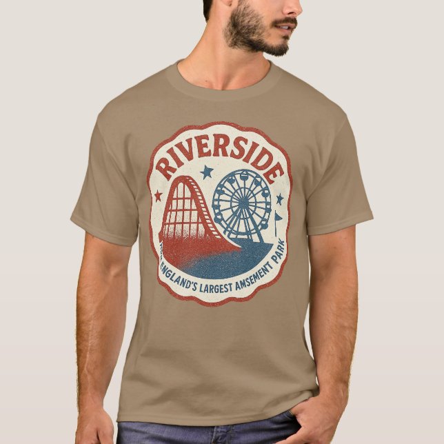 Riverside Amusement Park - Agawam, MA T-Shirt (Front)