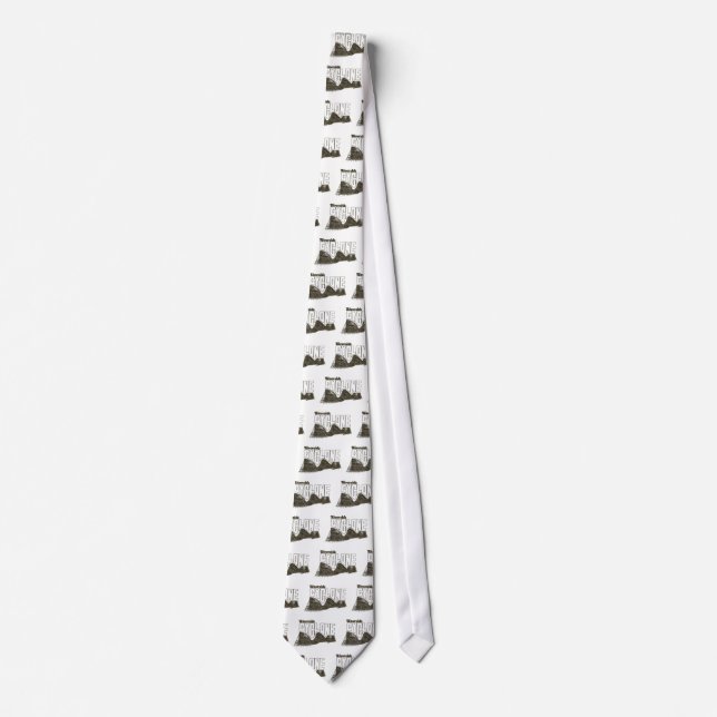 Riverside Amusement Park (now Six Flags: NE) Neck Tie (Front)