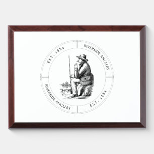 Riverside Anglers Award Plaque