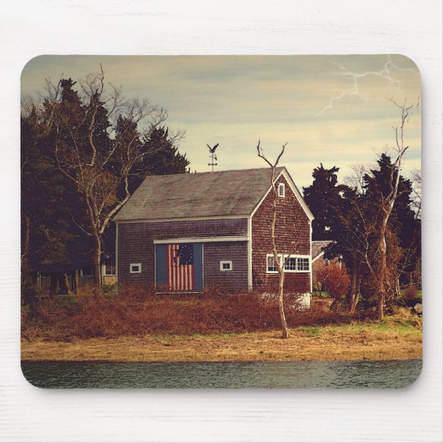 Riverside Barn Mouse Pad (Front)