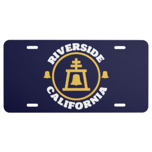 Riverside,California License Plate