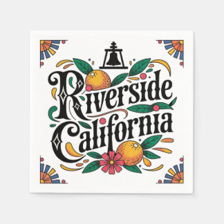 Riverside California  Napkins