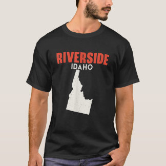 Riverside Idaho USA State America Travel Idahoan T-Shirt