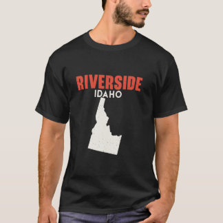Riverside Idaho USA State America Travel Idahoan T-Shirt