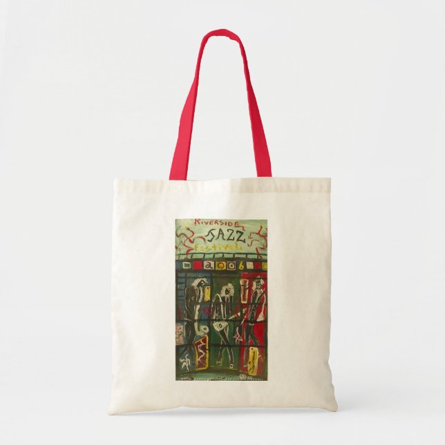 Riverside Jazz Tote Bag (Front)