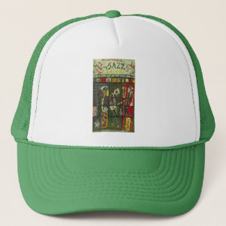 riverside jazz trucker hat