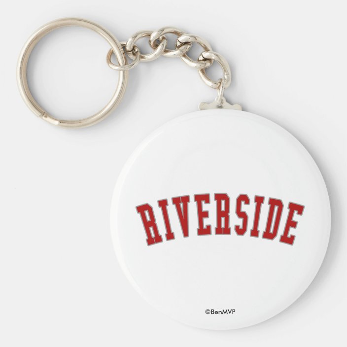 Riverside Key Chain