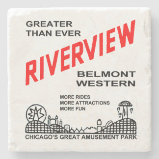 Riverview Amusement Park, Chicago, IL 1904-1967 Stone Coaster