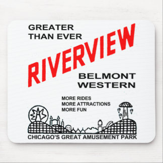 Riverview Amusement Park, CHICAGO, ILL. (1904--67) Mouse Pad