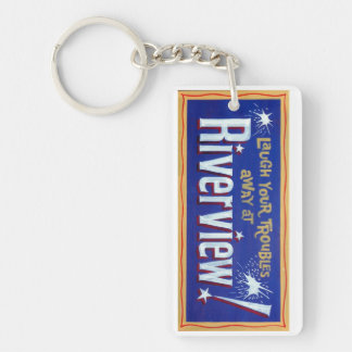 Riverview Amusement Park, Chicago, Illinois Keychain