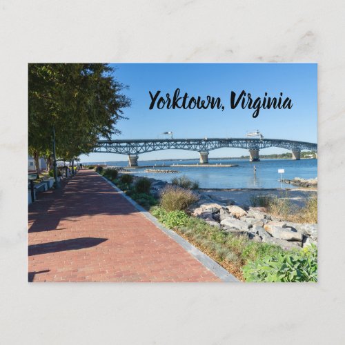 Riverwalk Landing in Yorktown Virginia Postcard