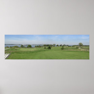 RiverWinds Golf Course Panoramic P... Poster