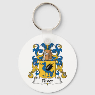 Rivet Family Crest Keychain