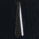 Rivet Star of David for Jewish Celebrations Tie<br><div class="desc">Star of David - Rivet Star of David is ready to be customized for your Bat or Bar Mitzvah. Add a name and date for your party celebration. Your own personalized Star of David party decorations,  apparel,  and gifts!</div>