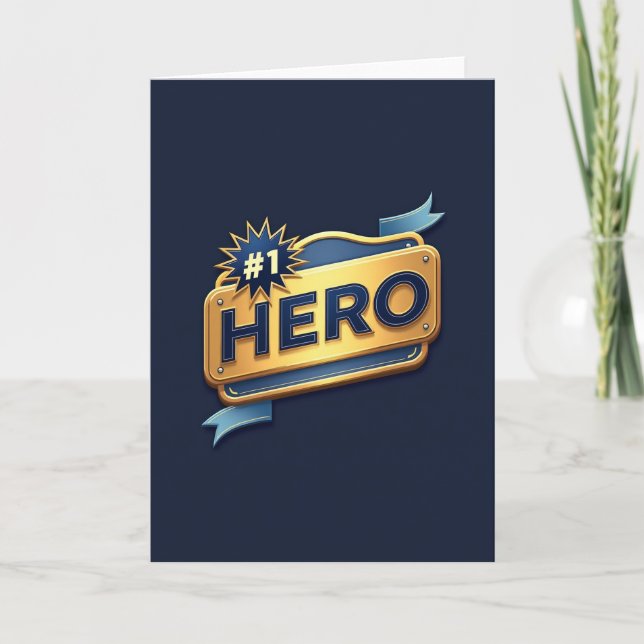 Riveted Hero Award Card (Front)