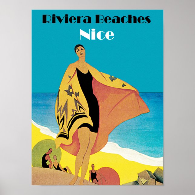 Riviera Beaches ~ Nice Poster (Front)