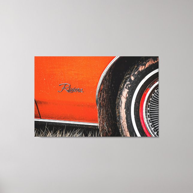 Riviera in the Rough Canvas Print (Front)